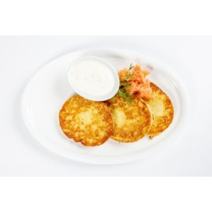 Frozen fried potato pancakes, 4.8 kg